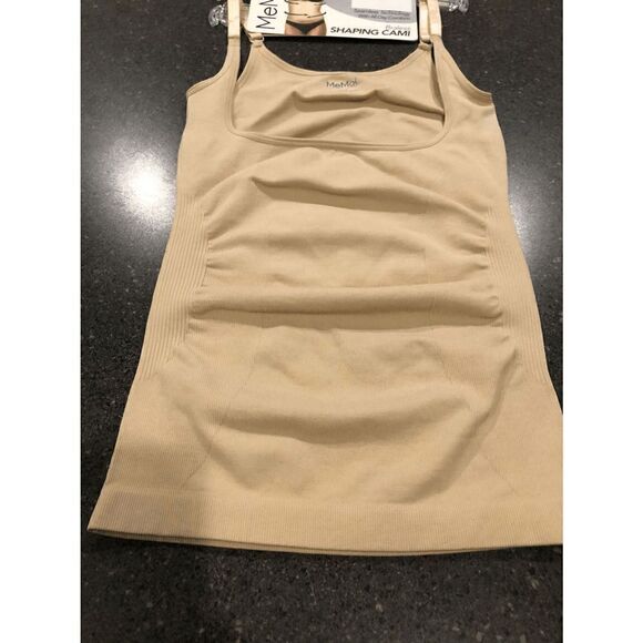 MEMOI braless shapewear cami top lot of 2 size  M - Picture 3 of 10